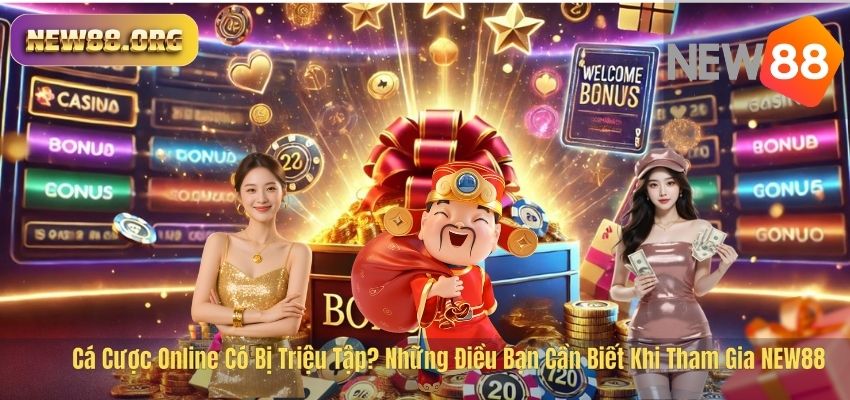 Cá Cược Online Có Bị Triệu Tập? Những Điều Bạn Cần Biết Khi Tham Gia NEW88