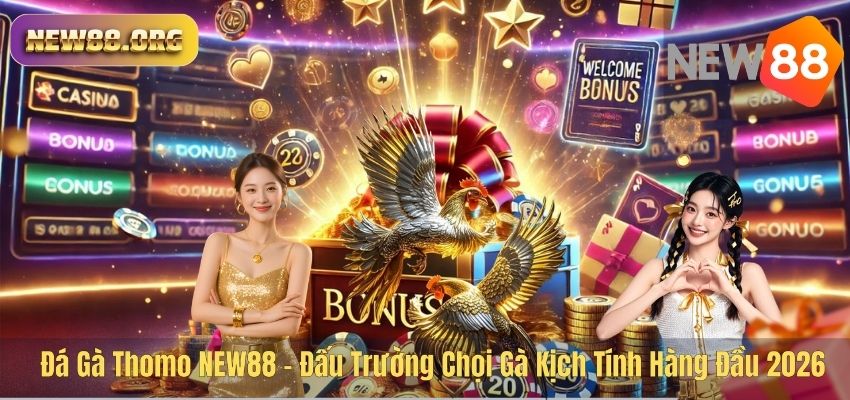 Đá Gà Thomo NEW88 – Đấu Trường Chọi Gà Kịch Tính Hàng Đầu 2026