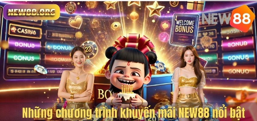 Những chương trình khuyến mãi NEW88 nổi bật