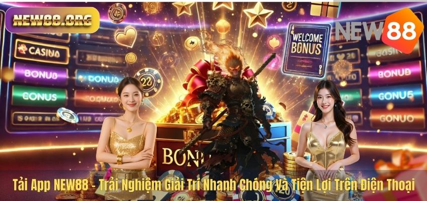 Tải App NEW88 – Trải Nghiệm Giải Trí Nhanh Chóng Và Tiện Lợi Trên Điện Thoại